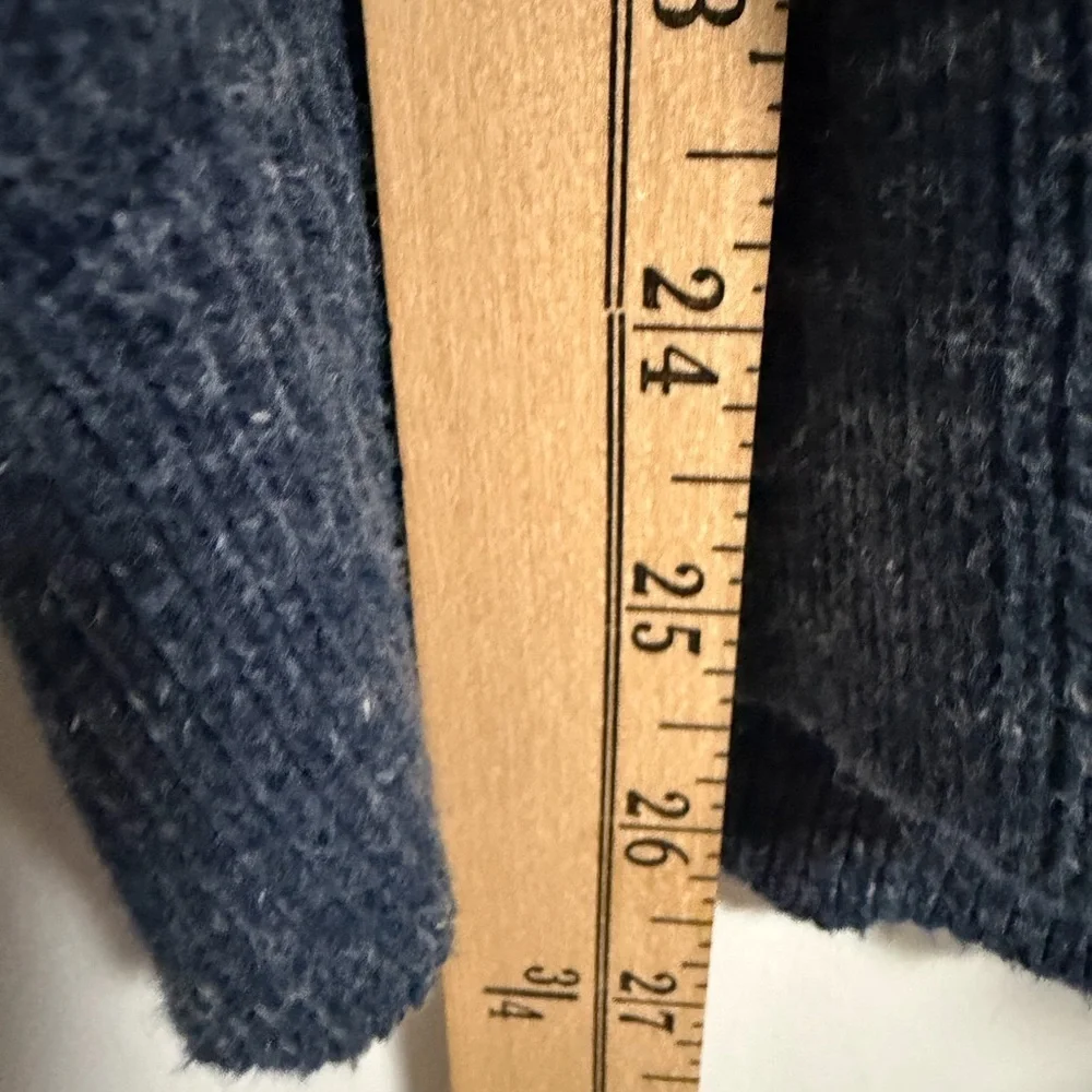 Vintage weatherproof Men's Deep Blue Shawl Collar Sweater